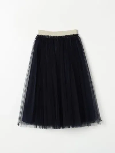 Il Gufo Skirt  Kids Color Blue In Blau