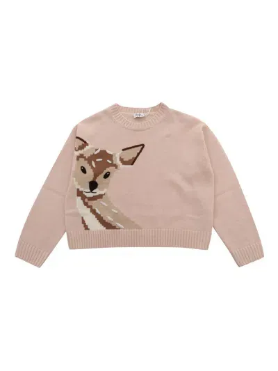 Il Gufo Kids' Sweater In Beige