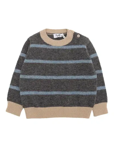 Il Gufo Kids' Sweater In Gray