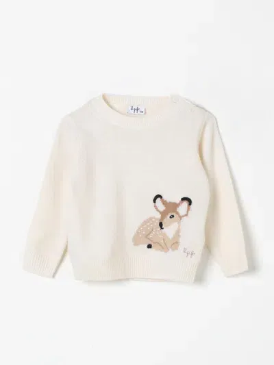 Il Gufo Babies' Sweater  Kids Color White In Weiss