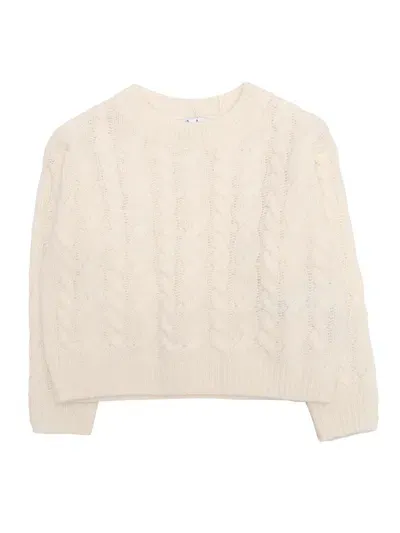 Il Gufo Kids' Sweater In White