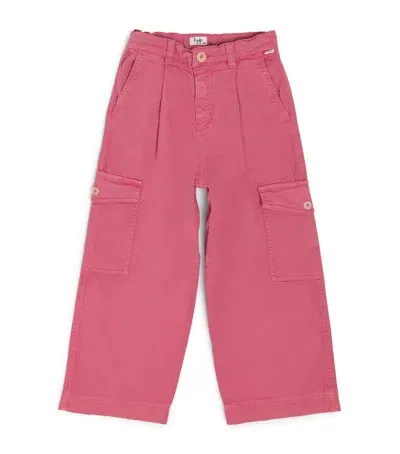 Il Gufo Kids' Wide-leg Trousers In Pink