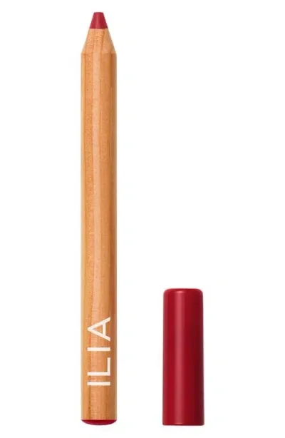 Ilia Lip Sketch Hydrating Lipstick + Lip Liner Crayon Blue Note 0.08 oz / 2.3 G