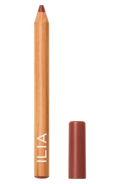 Ilia Lip Sketch Hydrating Lipstick + Lip Liner Crayon Genre 0.08 oz / 2.3 G