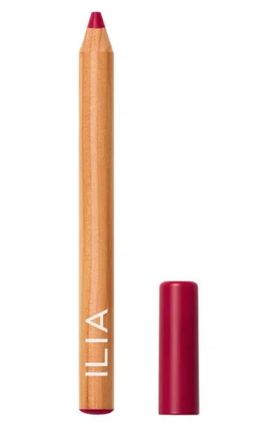 Ilia Lip Sketch Hydrating Lipstick + Lip Liner Crayon Night Bloom 0.08 oz / 2.3 G