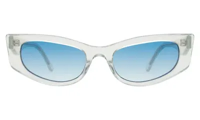 Illesteva Alexa Sunglasses In White