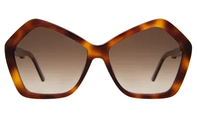 Illesteva Barbra 55 Sunglasses In Brown