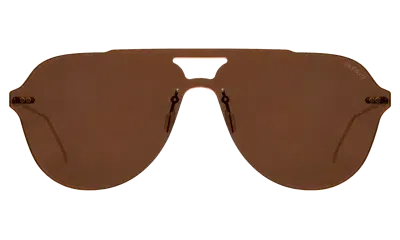 Illesteva Cannes Mask Sunglasses In Burgundy