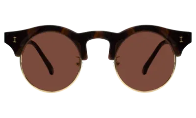 Illesteva Corsica Sunglasses In Brown