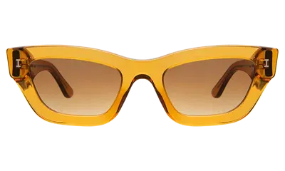 Illesteva Donna Sunglasses In Yellow