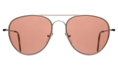 Illesteva F143 Sunglasses In Metallic