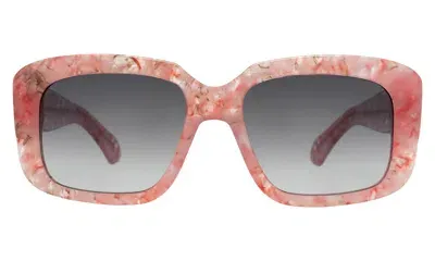 Illesteva Geno Sunglasses In Pink