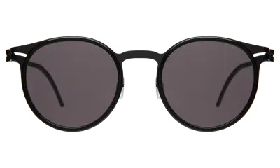 Illesteva Great Jones Titanium Sunglasses In Black