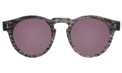 Illesteva Leonard (classic Flex Hinge) Sunglasses In Purple