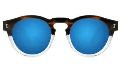 Illesteva Leonard (classic Flex Hinge) Sunglasses In Blue