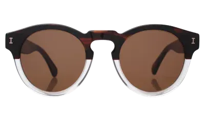 Illesteva Leonard (classic Flex Hinge) Sunglasses In Brown