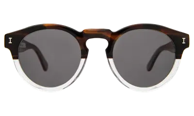 Illesteva Leonard (classic Flex Hinge) Sunglasses In Brown