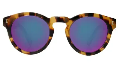 Illesteva Leonard (classic Flex Hinge) Sunglasses In Blue