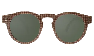 Illesteva Leonard (classic Flex Hinge) Sunglasses In Green