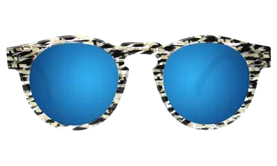 Illesteva Leonard Eco Sunglasses In Blue