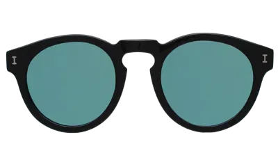 Illesteva Leonard (flex Hinge) Sunglasses In Black