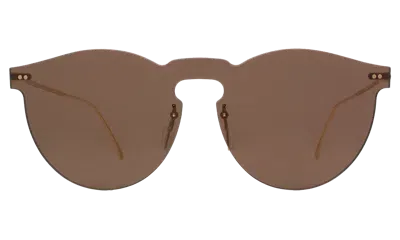 Illesteva Leonard Mask Sunglasses In Brown