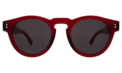 Illesteva Leonard Sunglasses In Burgundy