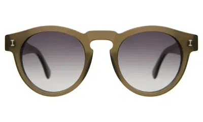 Illesteva Leonard Sunglasses In Green