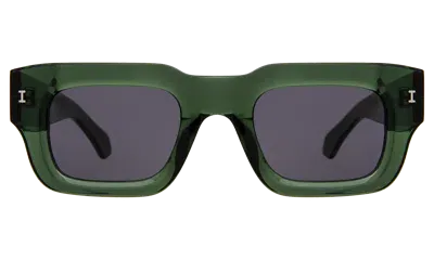 Illesteva Lewis Sunglasses In Green