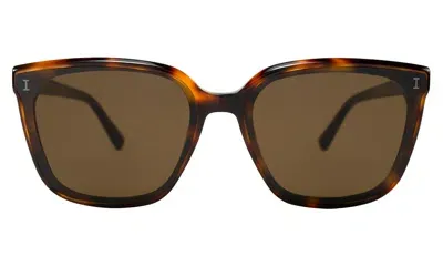 Illesteva Mallorca Sunglasses In Brown