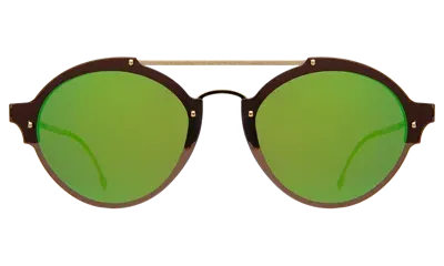 Illesteva Malpensa Sunglasses In Green