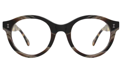 Illesteva Michela Optical In Matte Brown Marble/matte Tortoise / Optical