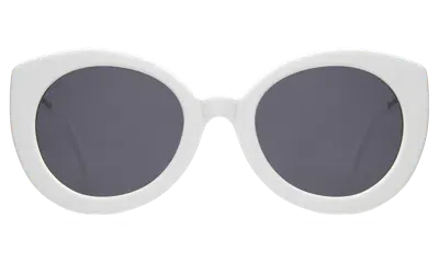 Illesteva Nadine Sunglasses In White