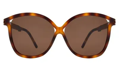 Illesteva Nancy 57 Sunglasses In Brown