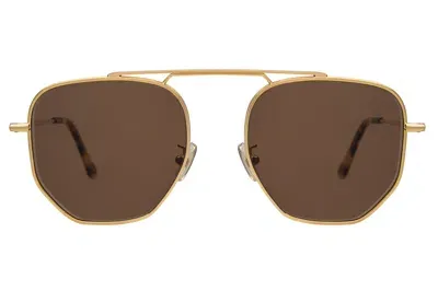 Illesteva Patmos 58 Sunglasses In Brown