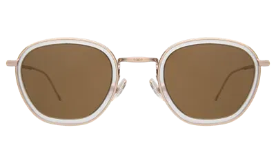 Illesteva Prince Tate Sunglasses In Brown