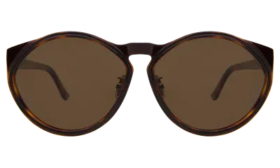 Illesteva Sandie Sunglasses In Brown