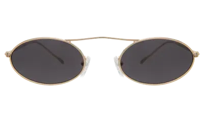 Illesteva Sydney Sunglasses In Gold / Grey