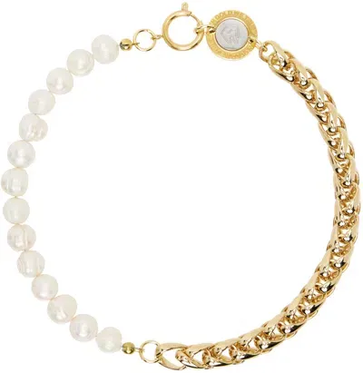 In Gold We Trust Paris Gold Chain Pearl Necklace