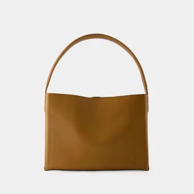 Ines De La Fressange Leonore L Shoulder Bag In Brown