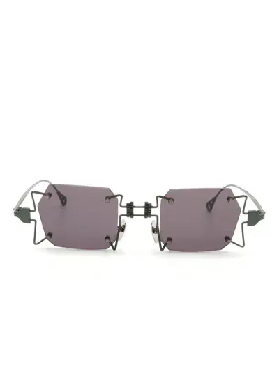 Innerraum Geometric-frame Sunglasses In Metallic