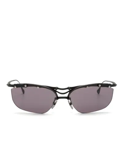 Innerraum Rectangle-frame Sunglasses In Black