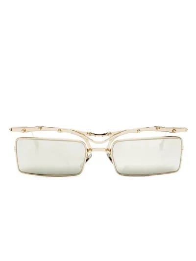 Innerraum Square-frame Sunglasses In White