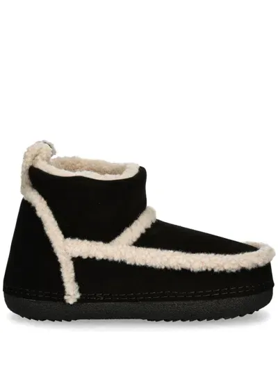 Inuikii Shearling Boots In Black