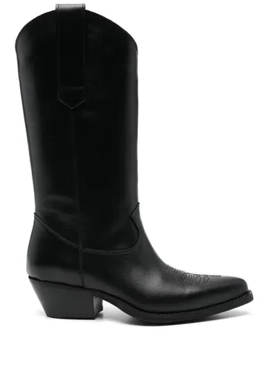 Iro 40mm Tia Boots In Black