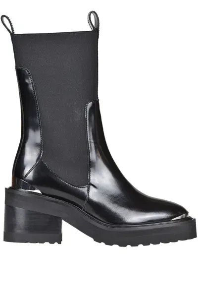 Iro Ranger Ankle Boots In Black