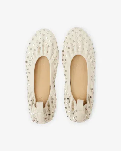 Isabel Marant Ballerinas Belna In White