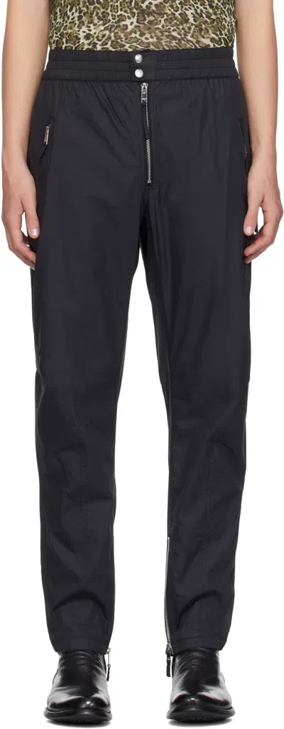 Isabel Marant Black Yilsen Trousers In 02fk