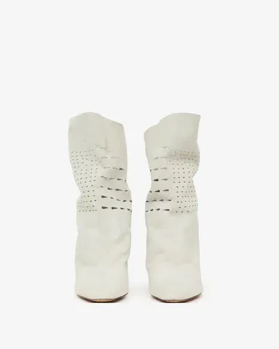 Isabel Marant Halbstiefel Reachi In White