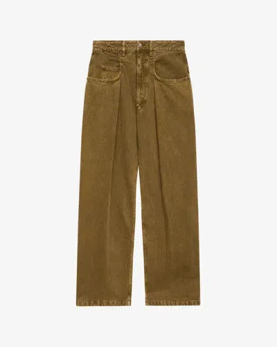 Isabel Marant Janael Pants In Bronze